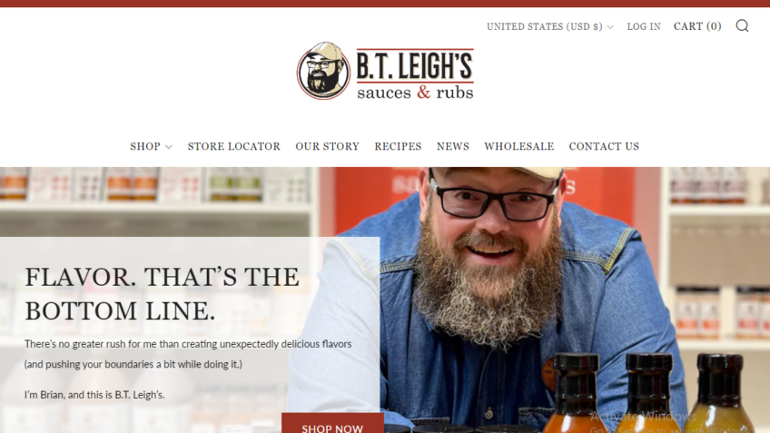 B.T. Leigh's Sauces and Rubs