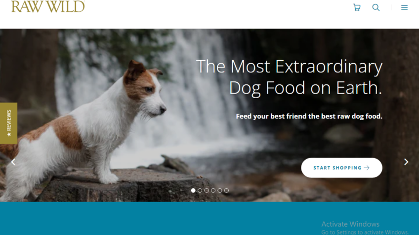 RAW WILD Raw Dog Food